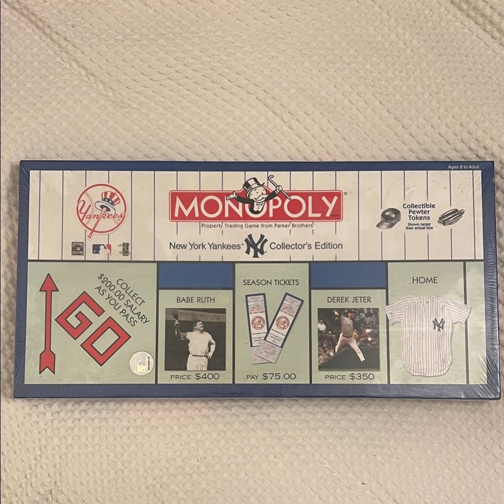 New York Yankees Monopoly Collector's Edition - Blue